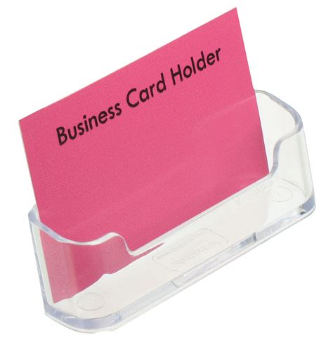 folders with business card holder on front|clear business card holder.